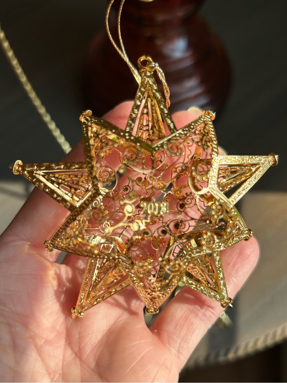 2013 Star of Wonder Danbury Mint Christmas Ornament